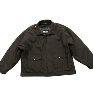 BLAUER Mens 3XL Brown Coat  Bomber 3 Season security Police EMS Tactical  NWOT